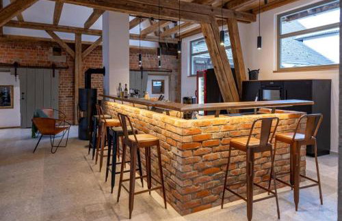 Landurlaub mit neugierigen Blicken in den Pferdestall, eingezäuntem Garten, Kamin und Sauna - Foto 5