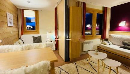 APPARTEMENT charme SPA & PARKING COUVERT Au pied des pistes Plagne 1800 - Foto 2