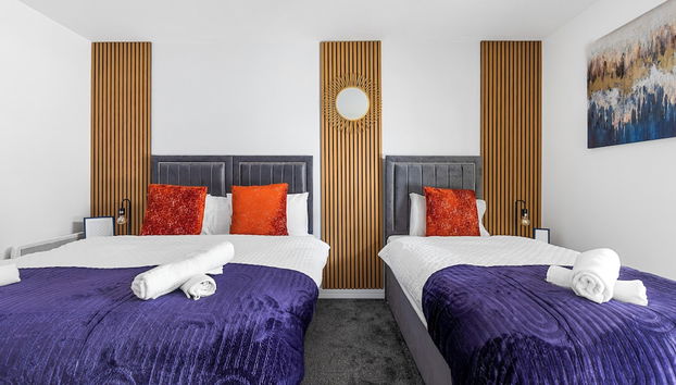 Bullring Lux Suite- Netflix-free Parking-sleeps 6 - Foto 4, Habitación