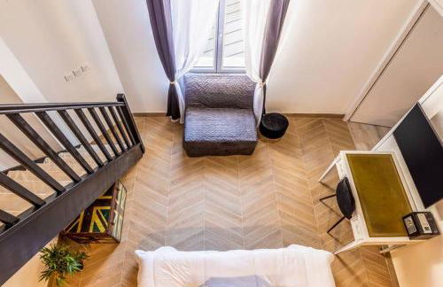 PENTHOUSE Loft 5MIN PALAIS DES FESTIVALS AND BEACH terrace view on castle - Photo 31