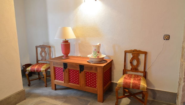 Coin salon dans le hall