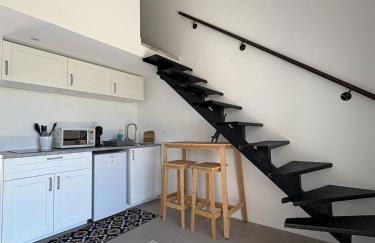 Studio 1 terrasse aperçu mer vignes - Foto 13