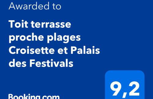 Toit terrasse proche plages Croisette et Palais des Festivals - Foto 9