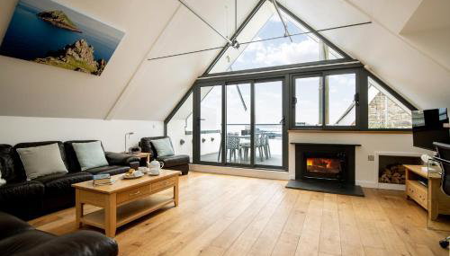 Atlantic View Coach House, North Cornwall seafront, 5 star Gold - Foto 4