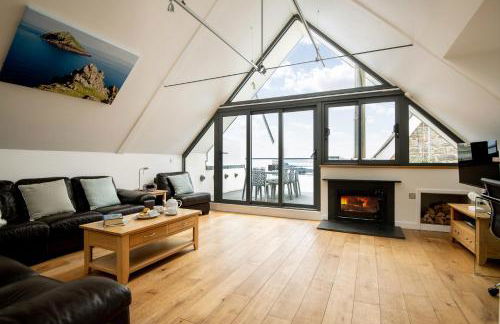 Atlantic View Coach House, North Cornwall seafront, 5 star Gold - Foto 4