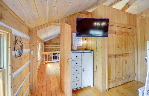 Ashe County Log Cabin Mountain-View Deck, Sauna - Foto 19