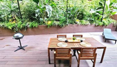 Apartment close Barcelona - Rentals Badalona Beach - Free Parking - Foto 3, Garden