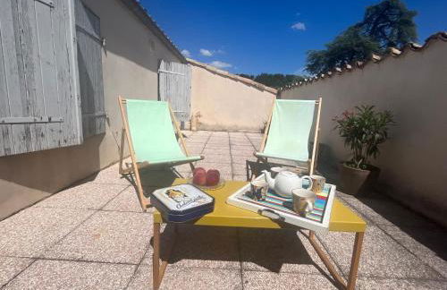 Appartement chaleureux avec jacuzzi-Terrasses rooftop-Rafraîchisseur-Parking-wifi - Foto 28