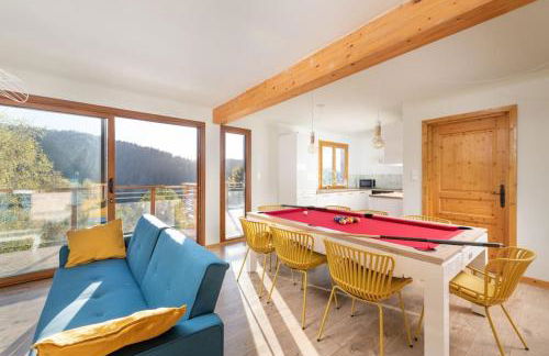 Le Cerf, chalet cocooning avec piscine et billard - Foto 1