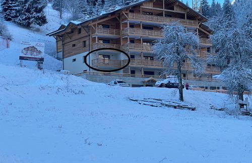 Dans résidence neuve LE SNOW ROC sur les pistes, grand studio cosy 5 pers avec terrasse panoramique, SAUNA, WIFI - Foto 26