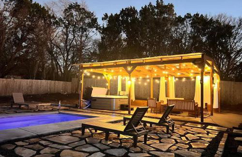 Manchaca Meadows Mini Villa Pool & Spa 20 min DT - Photo 20