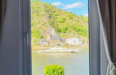 Rheinromantik mit Blick auf die Burg Katz, bis 4P - Foto 3