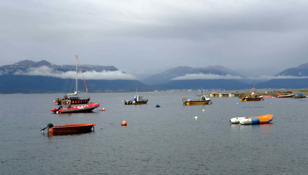 Boats in Puerto Almanza