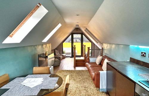 Chy Glynn. Luxury lodge with hot tub and views. - Foto 4