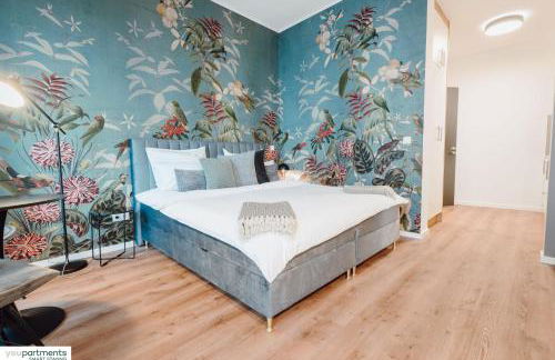 City-Studio im Innenhof mit Boxspring-Bett und Community-Raum - Foto 27