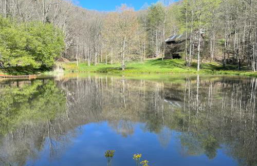 Modern Mountain Retreat~120ac~ Pond~Boat~Trails~FP - Foto 40