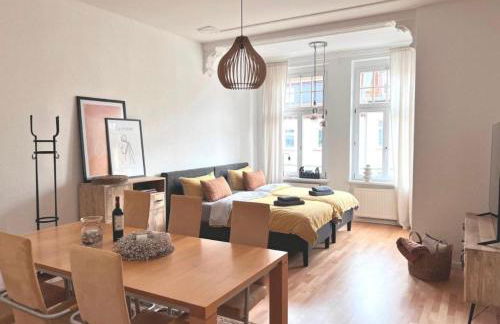 Feine Apartments in der Südstadt von Erfurt mit kostenlosen Stellplatz & Flasche Wein zur Begrüßung - Foto 14