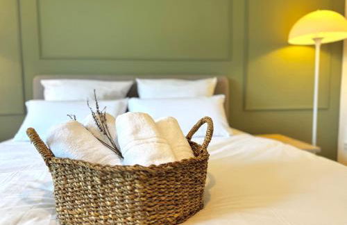 HyggeLiving - DELUXE - 90qm - Balkon - Gartenblick - 55 Zoll TV - Boxspringbetten - Hunde - Kinder - Fahrradkeller - Foto 25