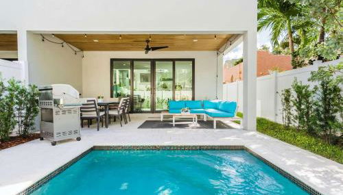 4BR w htd Pool Walk to Las Olas 5mins to Beach - Foto 1