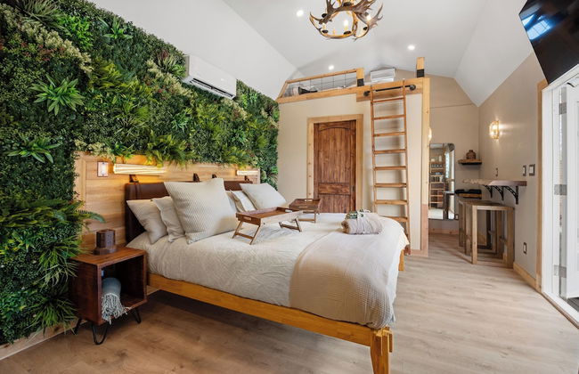 Secluded Luxury Couples cabin Sauna Pool - Foto 8