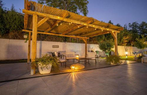 Villa Michaela con piscina privata e vista mare - Foto 15