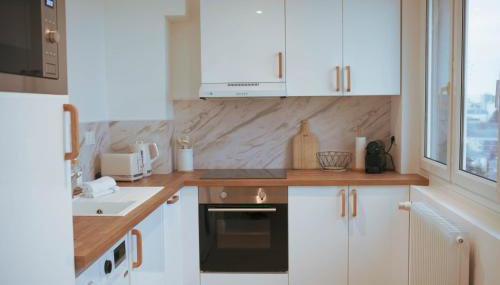 Appartement cosy avec vue dégagée, Centre du Mans - Foto 4, stove, dishwasher, toaster