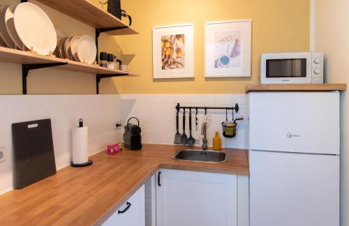 Kaßberg - Studio mit Balkon, Netlfix und Wifi - Foto 10