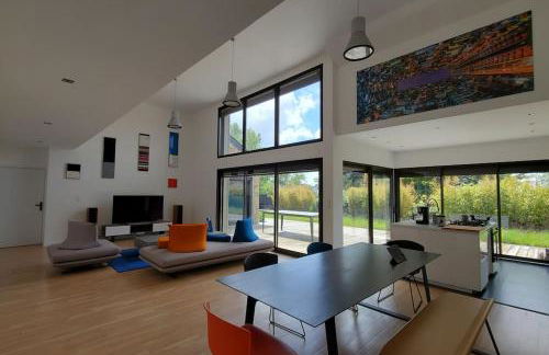 Luxueuse villa, piscine intérieure, plage à 500m - Foto 1