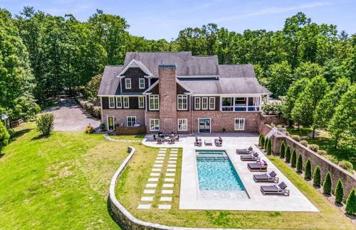 Luxury Mountain Mansion, 7BR, 8 king beds, 10000sf, Views, Pool, Sport Court, Gym, Sauna, Petting Zoo - Foto 10