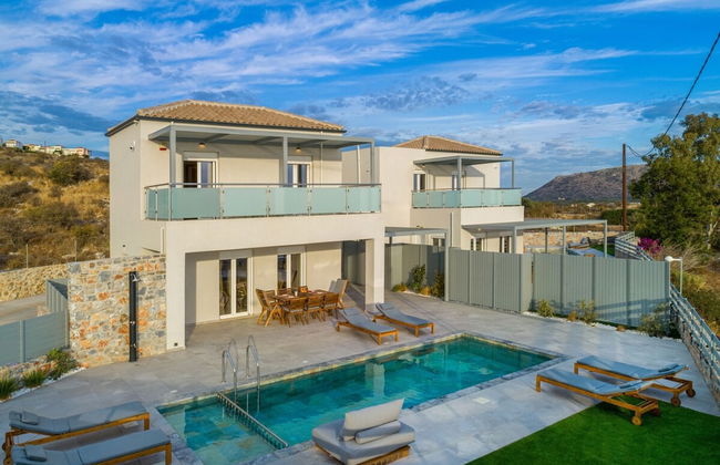 Gianna s Panoramic Seaview Twin Villas With Pools - Foto 6