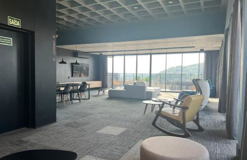 Loft de Luxo "Novo" no Coração de Blumenau a 10min a Pé da Vila Germânica - Foto 53