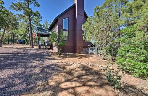 Mtn-View Hilltop Hideaway with Deck in Show Low - Foto 20