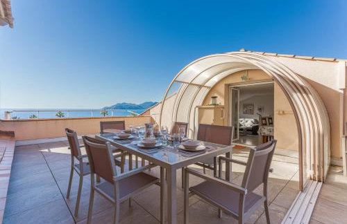 Dream Rooftop - Rooftop vue mer, proche plage, style traditionnel, clim - Foto 28