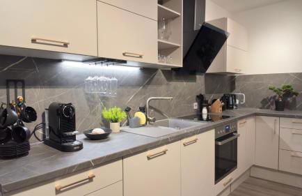 ARYVE Design-Boutique Apartment am Markt von Waltershausen im Thüringer Wald - Design-Interieur, Netflix, WLAN - Foto 4