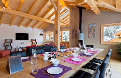 Chalet Isabelle Mountain lodge 5 star 5 bedroom en suite sauna jacuzzi - Photo 15