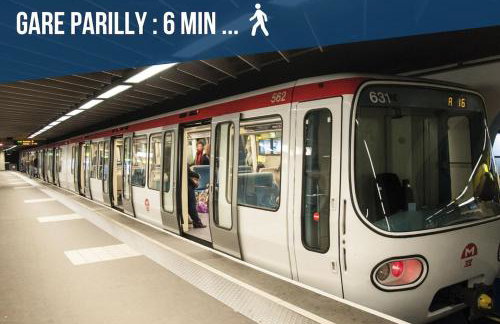 Studio Lune New & Cozy - Centre Vénissieux - Foto 9