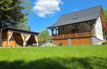 Domek letniskowy Leśne Zacisze- jacuzzi, balia ogrodowa, grill i altana - Foto 1