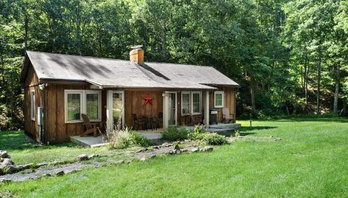 Woodland cabin w hot tub & fire pit - Foto 1