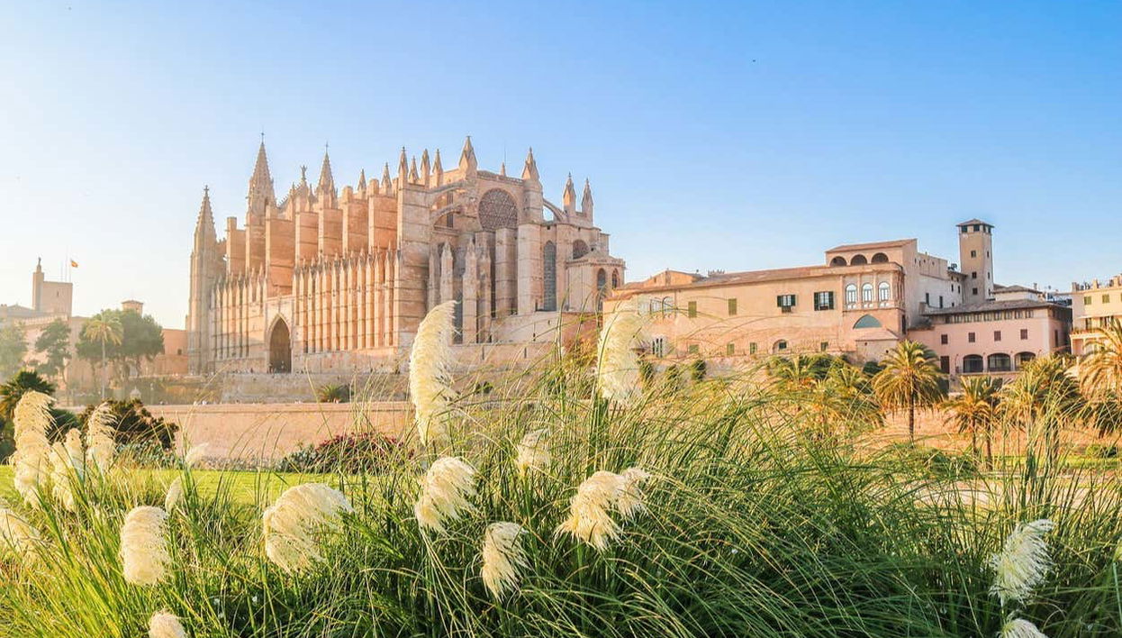 Parque del Mar, di fronte alla Cattedrale di Palma