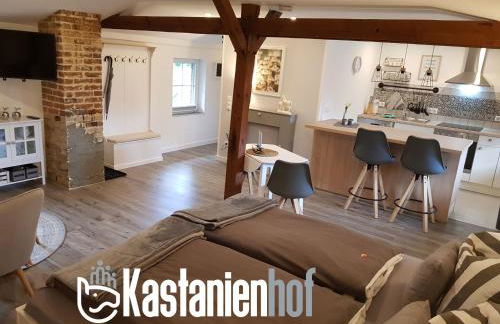 Stilvolle, voll ausgestattete Einraum-FeWo auf dem Kastanienhof Oetzen - Foto 1