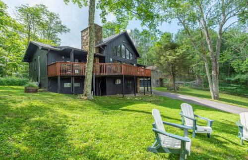 6 Br Cabin Hot Tub Fire Pit Min to Hatley Pointe - Foto 53