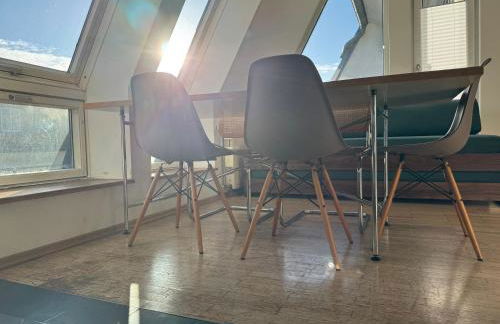 bright rooftop loft with river view - Foto 4