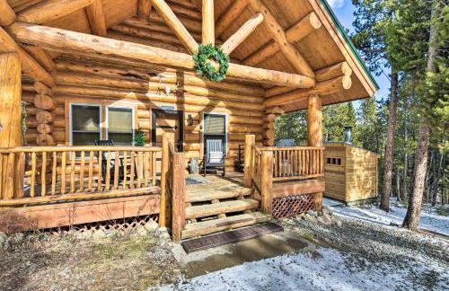 Remodeled Fairplay Log Cabin with Wood-Burning Sauna - Foto 28