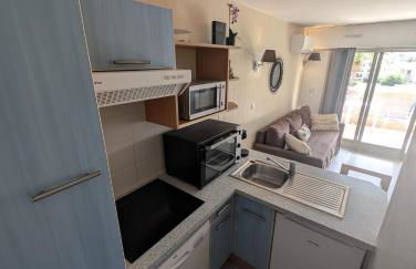 Résidence de Vacances avec piscine & Transat, à 2 minutes de la mer -Bât n7 - 2 appartements côte à côte terrasse communicante selon les disponibilités - Foto 7