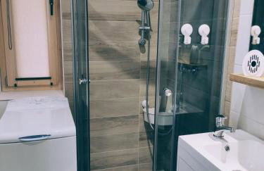 Borowikowe Zacisze drewniane domy z kominkami - Foto 41