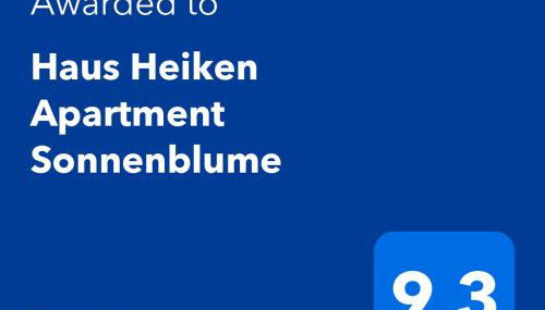 Haus Heiken Apartment Sonnenblume - Foto 3