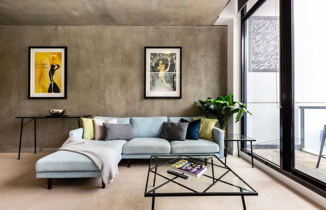 Sky 1 BDR South Yarra Apartment - Foto 8