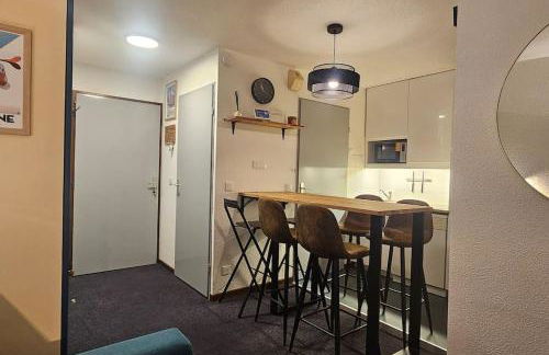 Le balcon du soleil, Pied de pistes 2100m 5 pers Plagne Soleil paradiski classé 2 étoiles meublé et 3 cristaux Paradiski - Foto 19