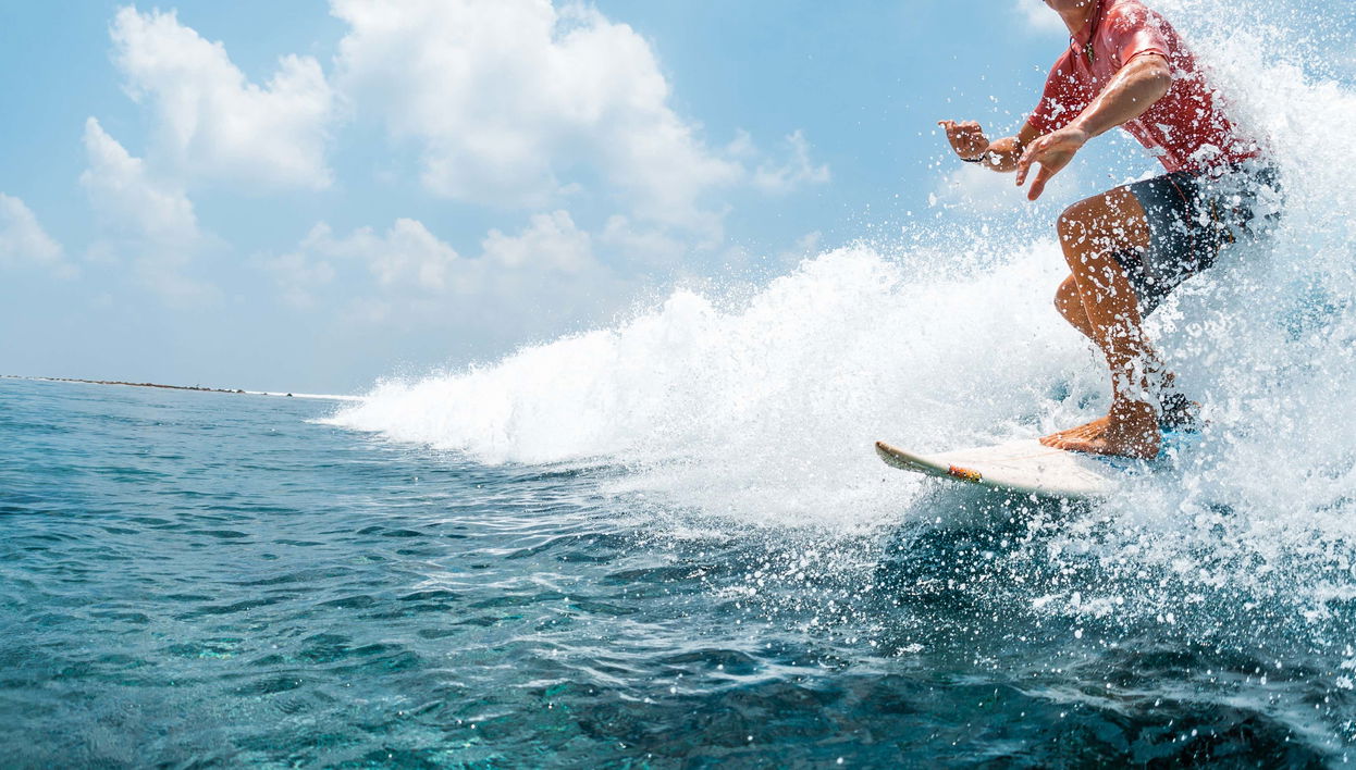 Surfing Lesson at Double Island Point