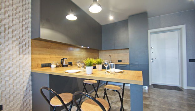 Aparton.by - Makaenka 12B-1x8 str. - Foto 5, Cocina privada